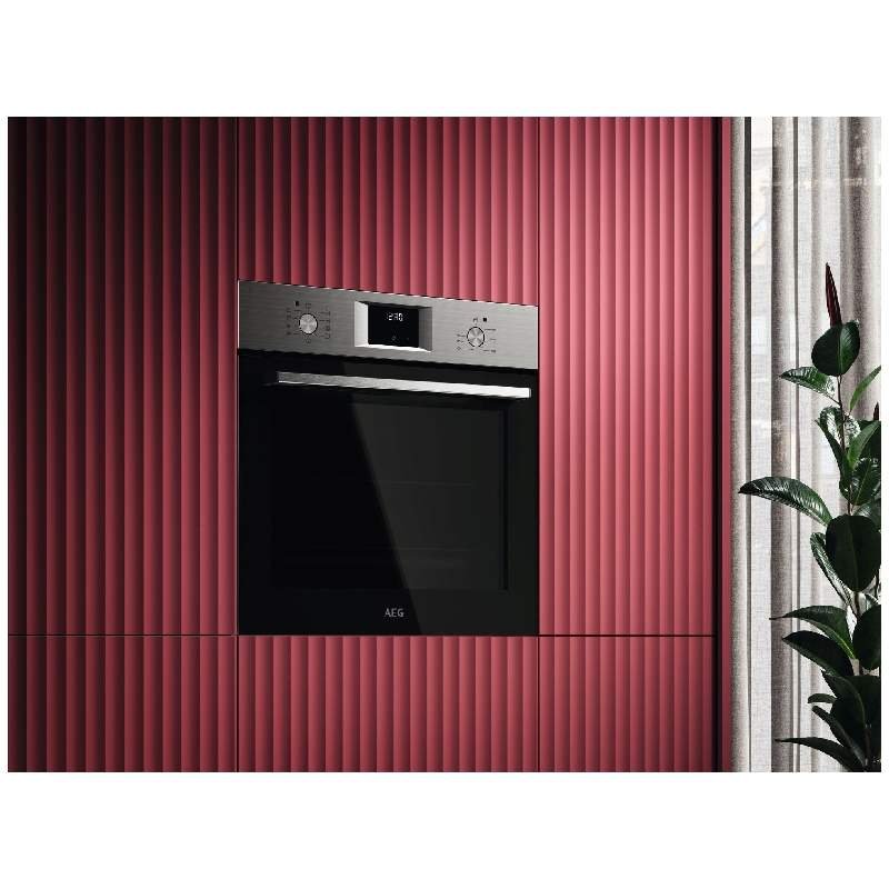 horno aeg ou5ab20sm 72l mf aqua clean inox - Imagen 3