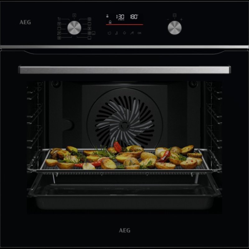 horno aeg os6pb511ab 71l pirol gt dsp airfry negro