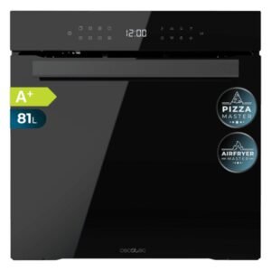 horno cecotec 1318 81/litros 11 func clase a pirolitico negro