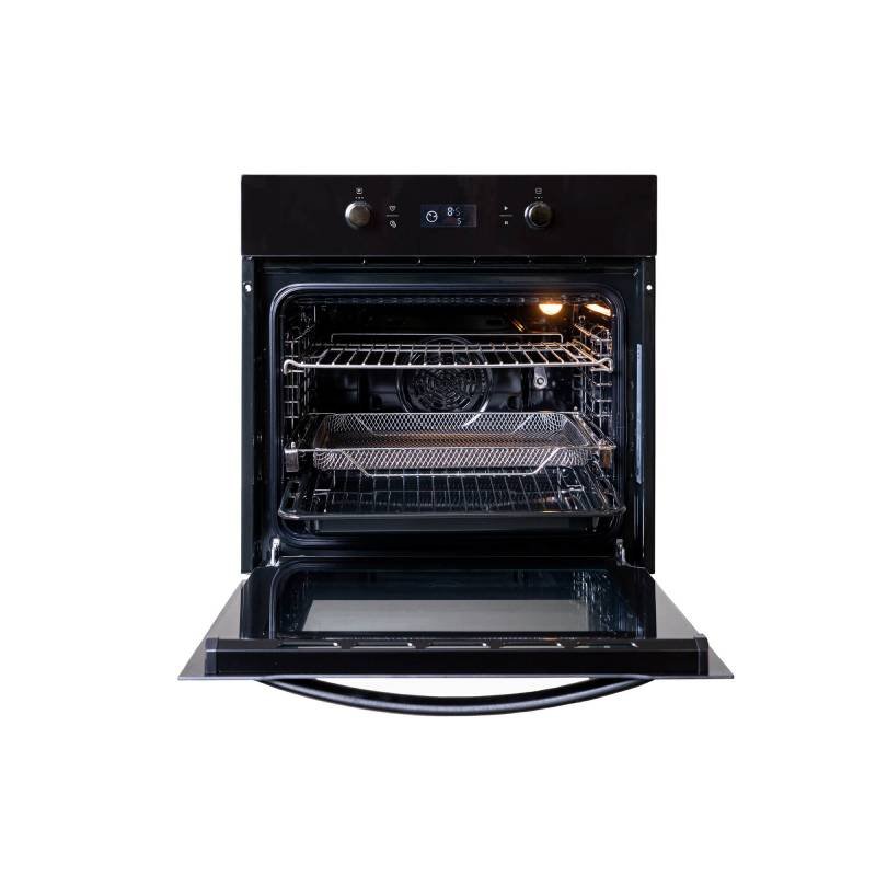 horno silverline ove-645ib 70 litros cristal negro+parrilla airfry - Imagen 3