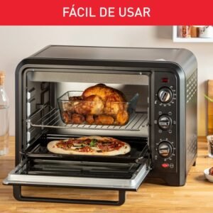 horno sobremesa moulinex ox+34 689 383 261l 1380w negro