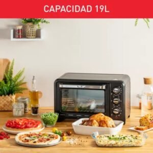 horno sobremesa moulinex ox+34 689 383 261l 1380w negro