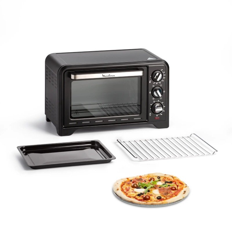 horno sobremesa moulinex ox4648 33l convec negro - Imagen 2