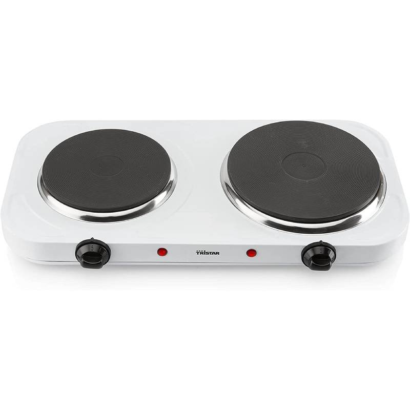 hornillo electrico tristar kp6245 2f blanco - Imagen 4