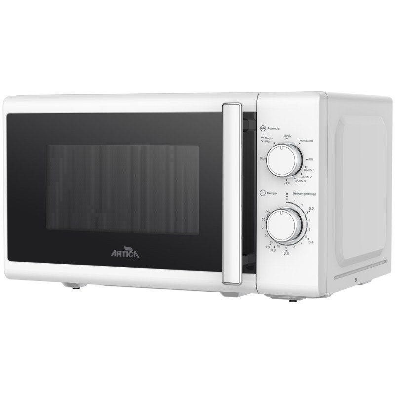 microondas artica amw2080wg 20l blanco grill