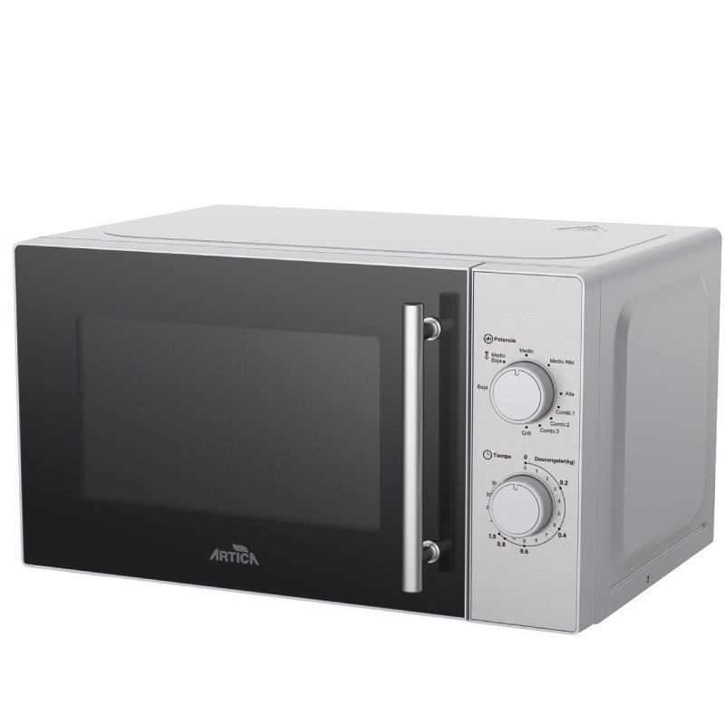 microondas artica amw2082xg 20l inox grill