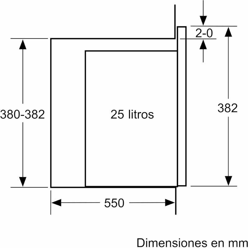 microondas balay 3cg5175b2 25l ap izq blanco - Imagen 4