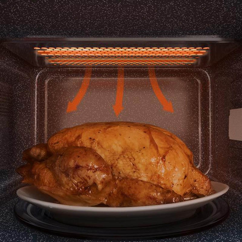 microondas cecotec 01523 20l blanco c/grill - Imagen 3