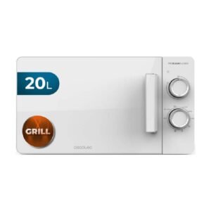 microondas cecotec a01_eu01_+34 689 383 261l sin plato c/grill blanco