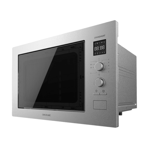 microondas integracion cecotec 01400 25l inox - Imagen 2