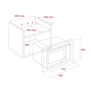 microondas teka mwe255fi[LTG_SITE_PHONE]l c/marco