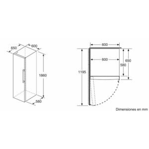 frigo 1p balay 3fce553we 186×60 1p bco clase/e