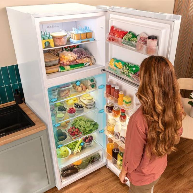frigo 2p cecotec 02071 185×70,3 nf bco inverter - Imagen 4