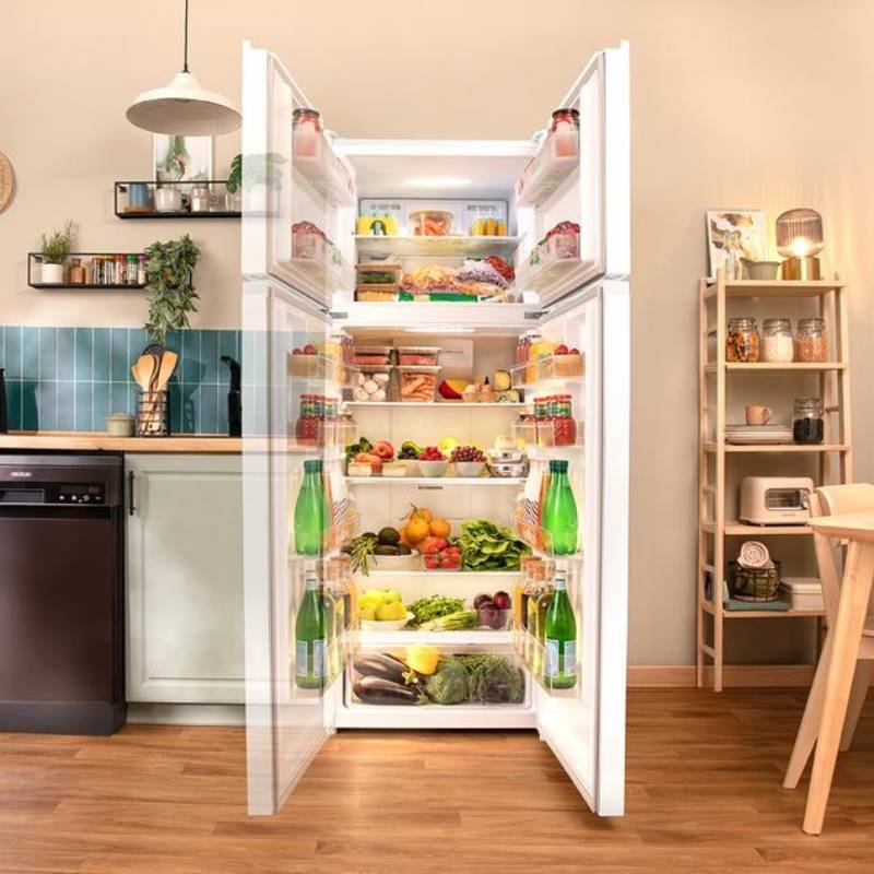 frigo 2p cecotec 02071 185×70,3 nf bco inverter - Imagen 5