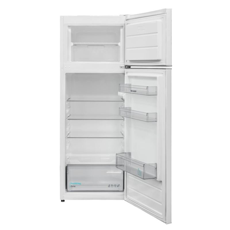 frigo 2p sharp sjftb01itxwees 144×54 2p bco - Imagen 2