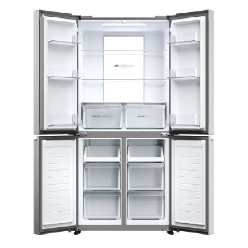 frigo americano haie hcr7818dnmm 182×83 4p nf inox dsp dayli - Imagen 2