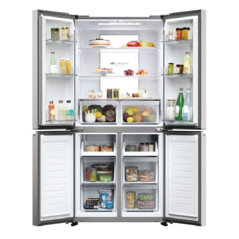 frigo americano haie hcr7818dnmm 182×83 4p nf inox dsp dayli - Imagen 4