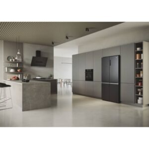 frigo americano haier hcr5919enmb 190×91 4p nf negro dsp