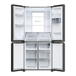 frigo americano haier hcr7818dwpt 182×84 4p disp dsp nf negro