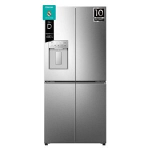 frigo americano hisense rq5p470syid 179x80x70 4p nf inox disp