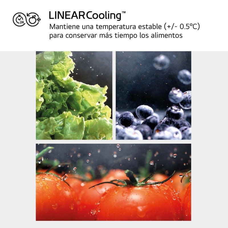 frigo americano lg gmg960mbee 180×92 inox 4p clase/e - Imagen 5