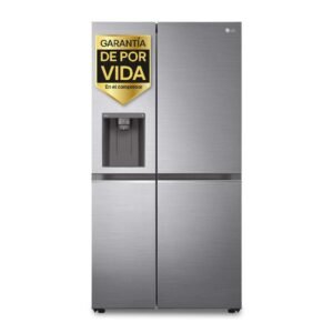 frigo americano lg gslv71pztd 179×91 635l inox clase/d