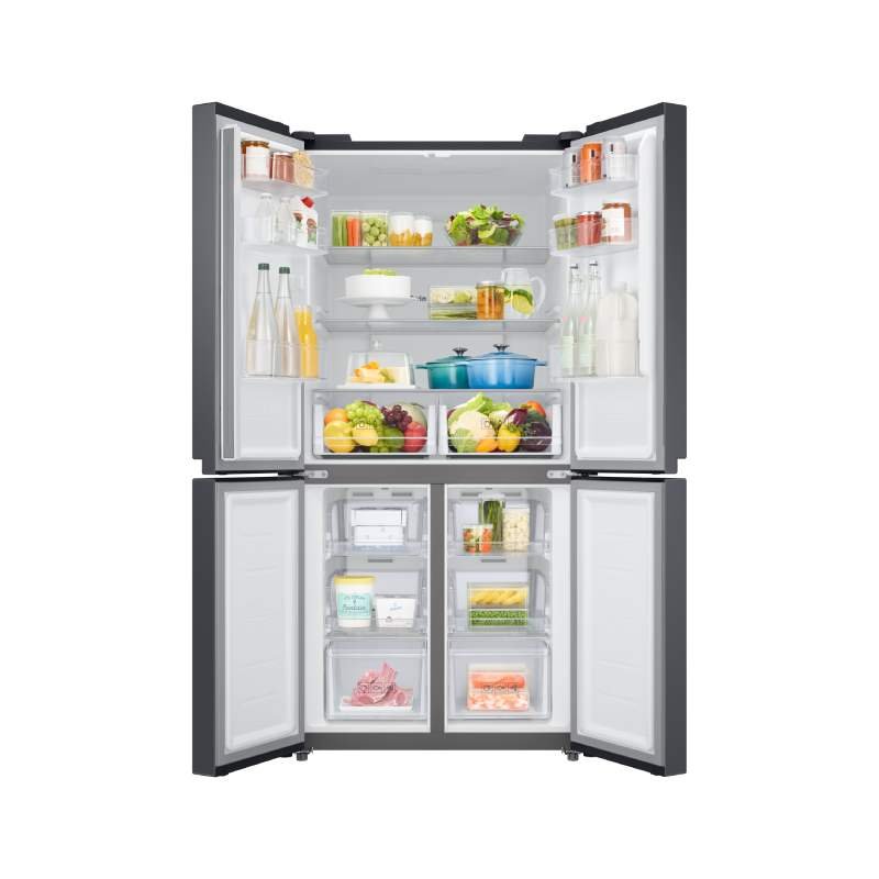 frigo americano samsung rf48a400eb4eb 179×83 4p nf grafito - Imagen 2