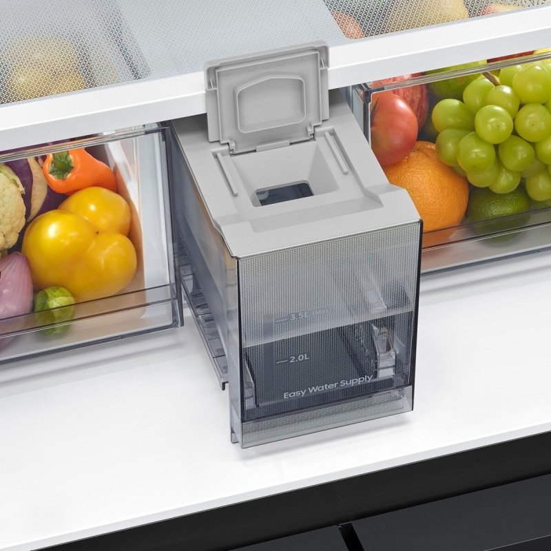 frigo americano samsung rf59c700eb1/es 177×91 4p grafito e - Imagen 5