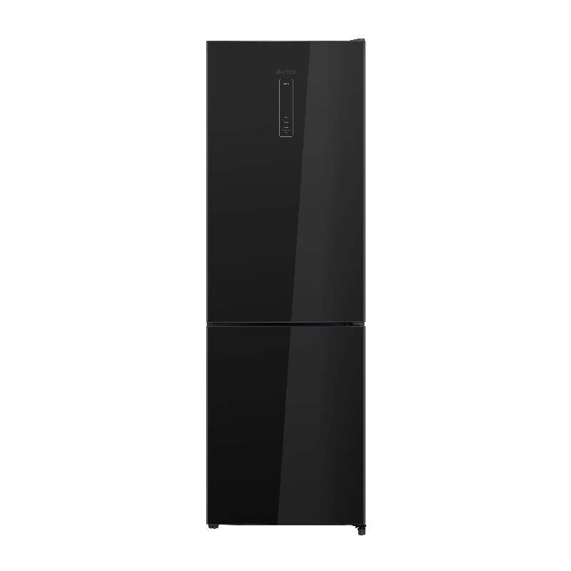 frigo combi artica cooltech186cng 186×60 cristal negro clase/c