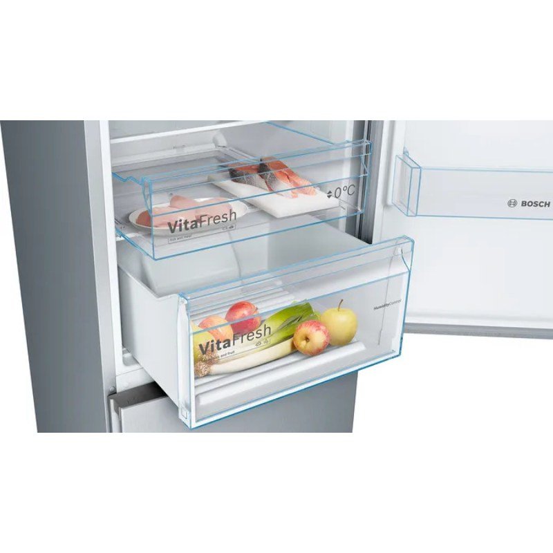 frigo combi bosch kgn36vied 186×60 nf inox clase/e - Imagen 3