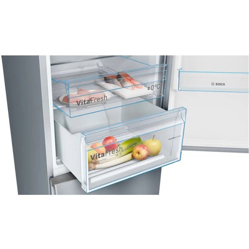 frigo combi bosch kgn39vieb 203×60 nf inox clase/e - Imagen 5