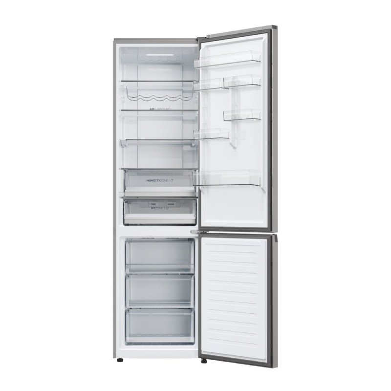 frigo combi haier hdpw5620cnpk 205×60 nf dsp inox - Imagen 2