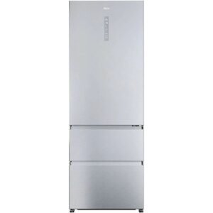 frigo combi haier htr5720enmg 200×70 nf inox 3p clase/e