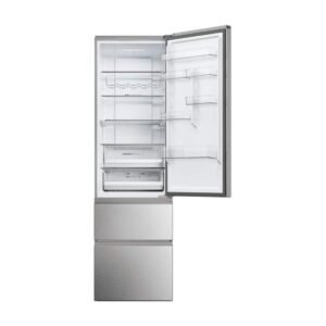 frigo combi haier htw5620enmg 205×60 nf inox 3d 3p