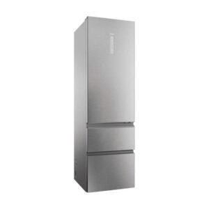 frigo combi haier htw5620enmg 205×60 nf inox 3d 3p