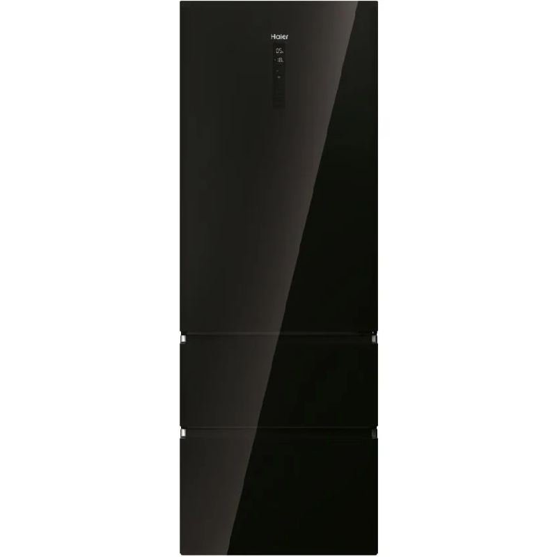 frigo combi haier htw7720dngb 200×70 3p nf cristal neg