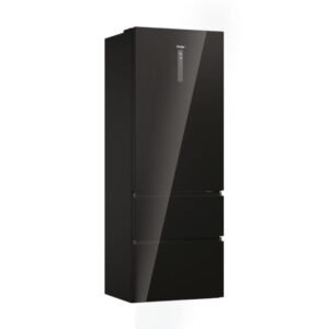 frigo combi haier htw7720dngb 200×70 3p nf cristal neg