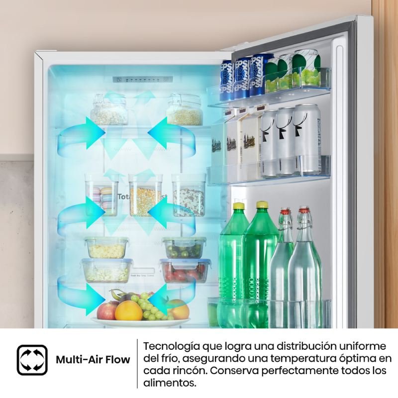 frigo combi hisense rb390n4awe 186×60 nf blanco - Imagen 4