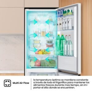 frigo combi hisense rb390n4dwd 186×60 nf blanco clase/d