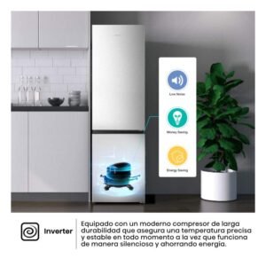 frigo combi hisense rb440n4aca 202x60x58 nf inox