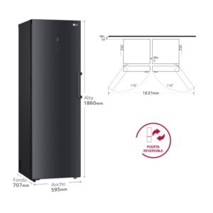 cong.ver lg gfm61mccsf 186×60 nf negro