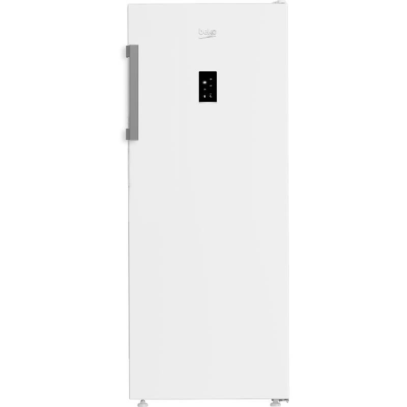 congelador vertical beko b3rfne274w 152×59,5 214l bco