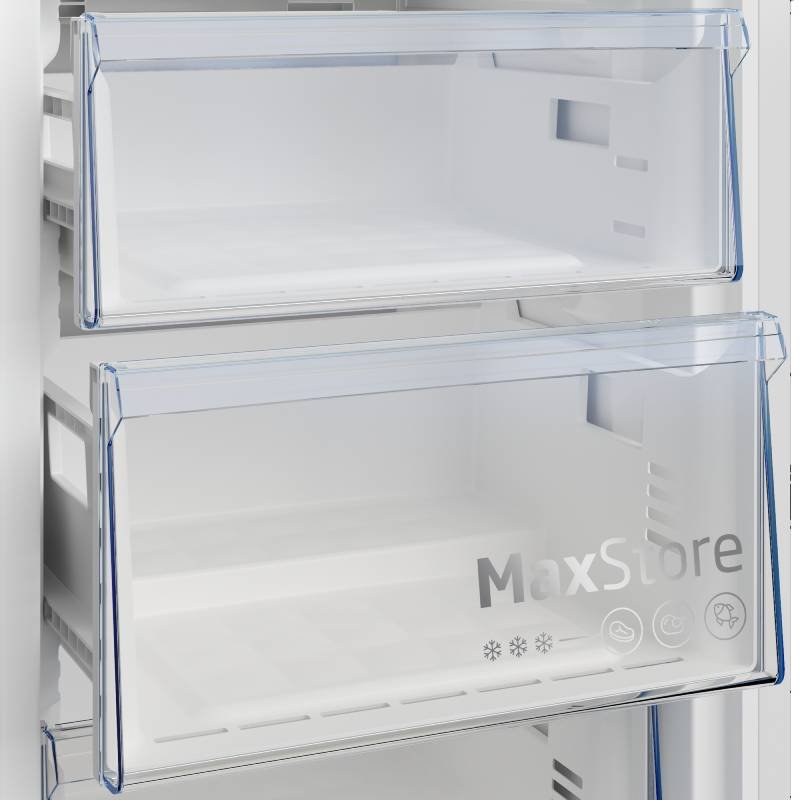 congelador vertical beko b3rmfne314w 185×60 bco dsp - Imagen 4
