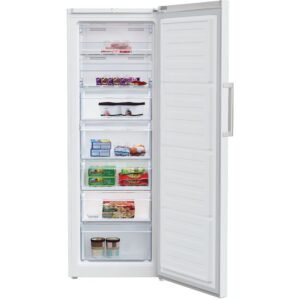 congelador vertical beko rfne290l41wn 171,4×59,5 250l bco