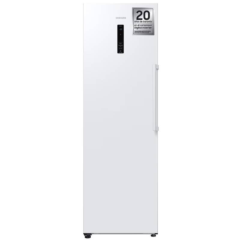 congelador vertical samsung rz32c7cdewwef 186×60 1p nf blanco