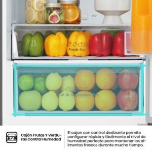 frigo combi hisense rb440n4acd 200×60 inox dsp