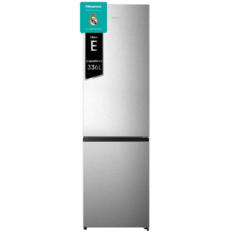 frigo combi hisense rb440n4bce 201×60 nf inox clase/e