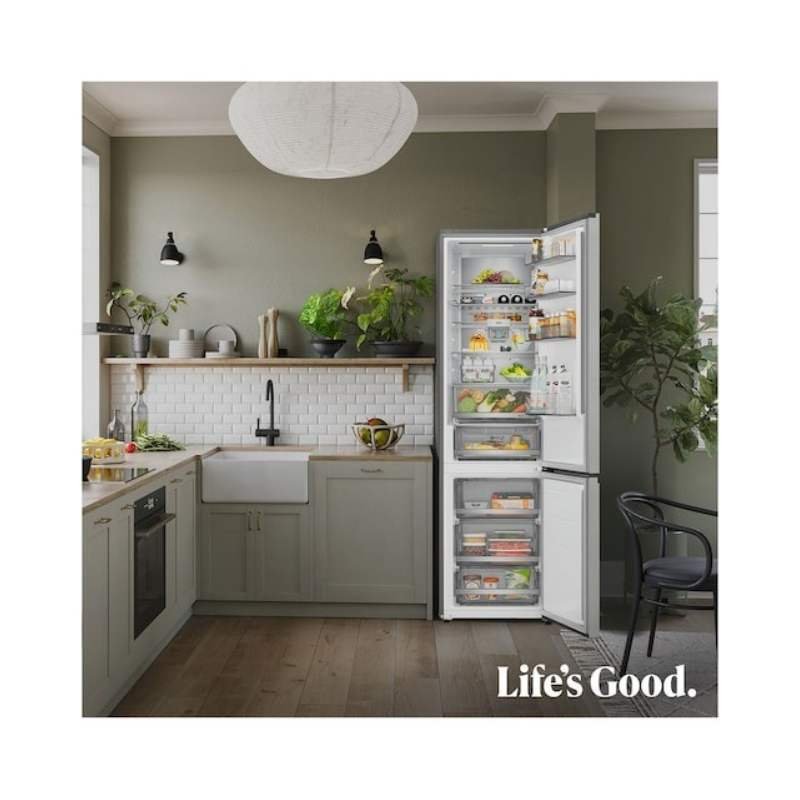 frigo combi lg gbbs726cpy 203×60 375l inox metalfresh clase/c - Imagen 4