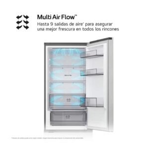 frigo combi lg gbbsj10esw 186×60 nf blanco