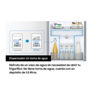 frigo combi samsung rb34c632dsa/ef 185×60 nf inox disp